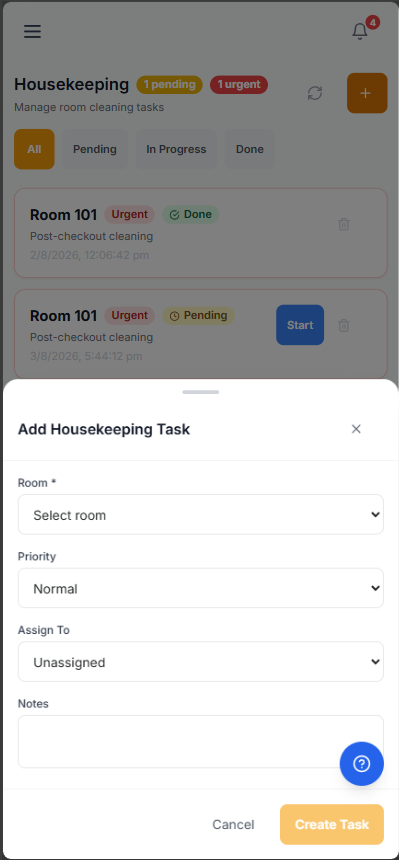 Housekeeping — BitLegacy mobile